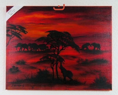 Afrika Ilse Wernhard Ölbild 10433