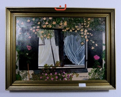 Bauerfenster Ilse Wernhard Ölbild 10519