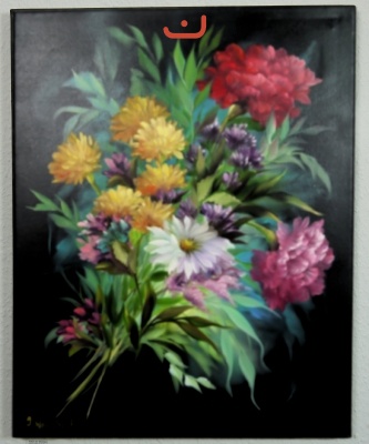 Blumenstrauss Jenkins Art Ölbild 10128
