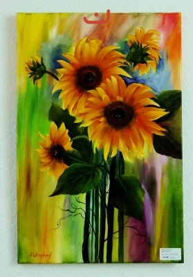 Sonnenblumen Jenkins Art Ölbild 10286