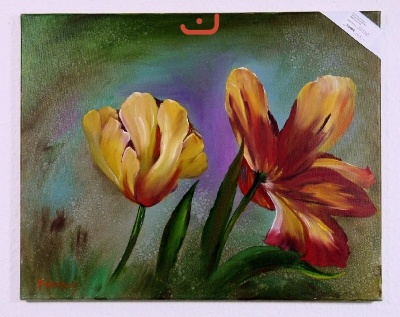 Tulpen Jenkins Art Ölbild 10464
